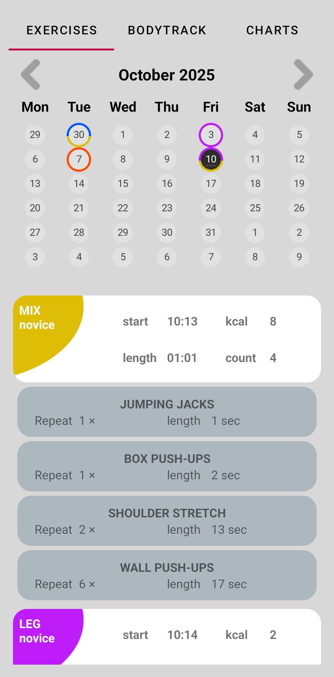 FitGo screenshot